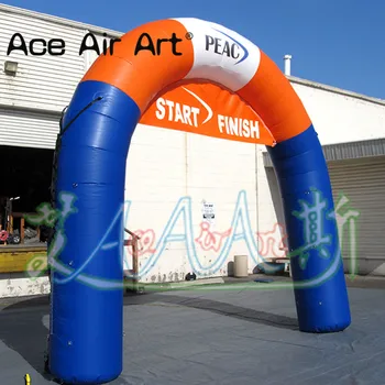 Naujausias pripučiami lenktynių arka,pripučiami žaidimo starto/finišo linijos,renginio įėjimo arka, durų palapinė su Logotipą JAV