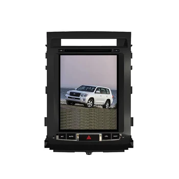 Nemokamas Pristatymas 1 Set Tesla Stiliaus IPS Touch Ekranas Multi-funkcija, DVD Grotuvas, Toyota LC-200 2008-Automobiliai