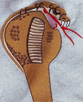 NEMOKAMAS Pristatymas gyvatė logotipą užsakymą išsiuvinėti pleistras arba ženklelis siūti drabužiai
