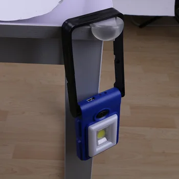 Nešiojamų LED Žibintuvėlis Magnetinio Darbo Žibintas Įkraunamas 360 Laipsnių Stendas Kabo Žibinto Lempa Už Naktį Kempingas Darbas+USB Laidas