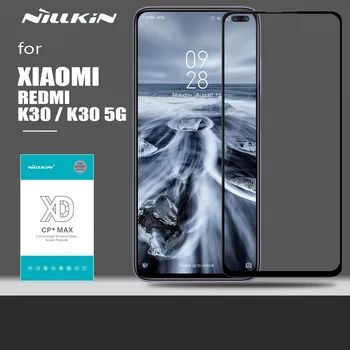 Nillkin už Xiaomi Redmi K30 5G Stiklo XD CP+3D Max Visiškai Padengti Grūdinto Stiklo Apsauginė Ekrano apsaugos Xiaomi Redmi K30 5G