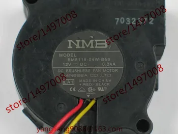 NMB-MAT BM5115-04W-B59 LA1 DC 12V 0.24 A 50x50x15mm Serverio Aušinimo Ventiliatorius