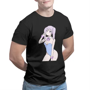 Noelle katytė Juoda Dobilų Juokinga Porų Atitikimo Anime Aukščiausios kokybės Kietas marškinėliai T-shirt 31041