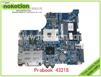 NOKOTION 599518-001 Nešiojamojo kompiuterio plokštę HP Compaq probook 4321S 4420S 4421S mobility Radeon HD 5430 HM57 DDR3 Mainboard