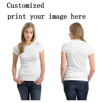 Nopersonality vokiečių Aviganis Print T-Shirt Moterims, Kawaii 3D Spausdinimo marškinėliai moterims Juokinga Vasarą Moterys t-shirt Didelis Dydis
