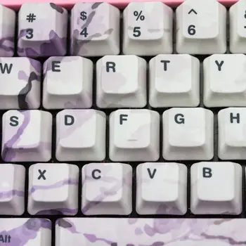 OEM PBT Cherry Blossom Keycap Mechaninė Klaviatūra Keycaps Dažų Sublimacijos Keycap U4LD