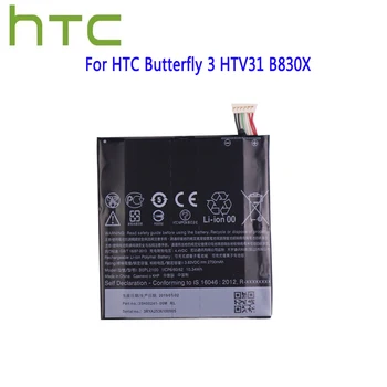Originalus B0PL2100 Didelės Talpos Ličio jonų Polimerų Baterija HTC Butterfly 3 HTV31 B830X B0PL2100 2700mAh baterija