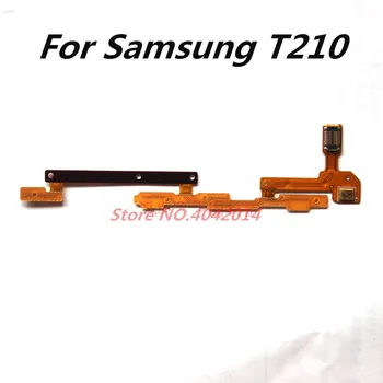 Originalus Samsung SM-T210 T210 galios ON/IŠJUNGIMO garso mygtuką, mygtuką Flex kabelis, jungiantis linija pakeisti sparts