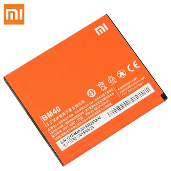 Originalus Xiaomi BM40 Bateriją Už Xiaomi Mi 2A Redmi 1S Redmi 2 2030mAh Didelės Talpos Telefono Bateriją
