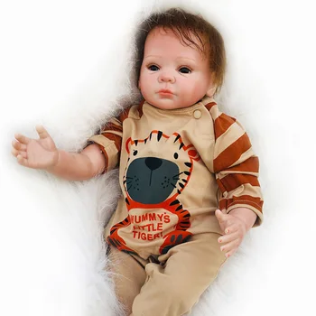 OtardDolls Bebe Reborn Lėles 48CM Reborn Baby Doll Minkšto Vinilo Silicio Naujagimių berniukas lėlės Vaikams Dovanos