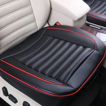 OUMANU Universaliųjų automobilių sėdynės padengti oda automobilių stiliaus sėdynės pagalvėlės, kviečių korpuso viduje automobilio trinkelėmis visiems sedanas
