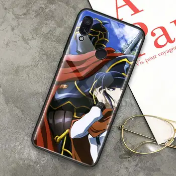 Overlord Anime Atveju Xiaomi Redmi Pastaba 8T 8 7 6 K30 5G K20 Pro 8A Mi A3 CC9 Note10 Grūdintas Stiklas Telefono Dangtelį