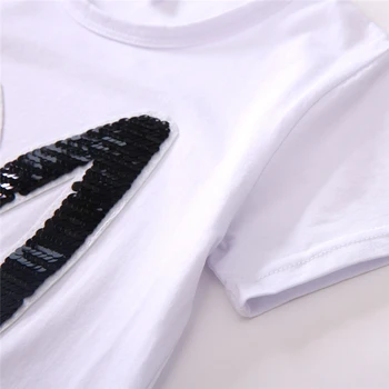 Paauglių Vaikų Mergaičių Laišką China marškinėliai trumpomis Rankovėmis Viršūnes Juostele Kelnes Komplektus Nustatyti Laiško Spausdinimo Viršūnes + Juostelė Apačioje 2VNT Z8$