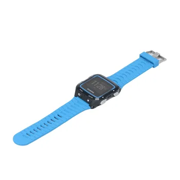 Pakeitimo Silikono Dirželis Žiūrėti Laikrodis Juosta Watchband + LCD Ekrano Apsaugų Shield Plėvelę Garmin Forerunner 920XT