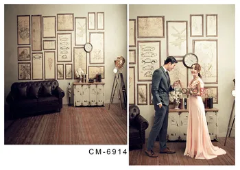 Patalpų vaizdingos foto backdrops vestuvių skaitmeninis atspausdintas medinių grindų fone studija custom, fotografija rekvizitai vestuvių vaizdo kamera