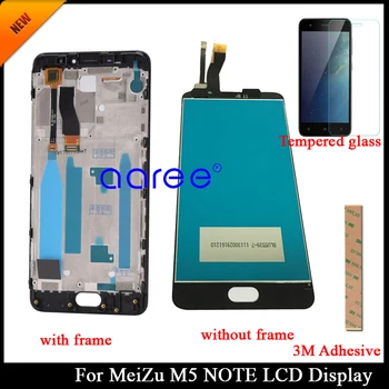Patikrintas Klasės AAA Originalus LCD Ekranas MEIZU M5 Pastaba LCD Meizu M5 Pastaba Ekranas LCD Ekranas Touch 