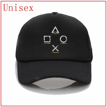 PlayStation Mygtuką, Piktogramos Neatrastų Stiliaus madinga pop snapback kepurės vyrams trucker kepurės vyrams, skrybėlės moterims beisbolas
