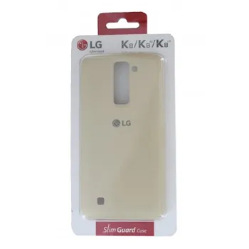 Plonas Guard Originalus LG K8 apsaugos atgal Atveju-chaki