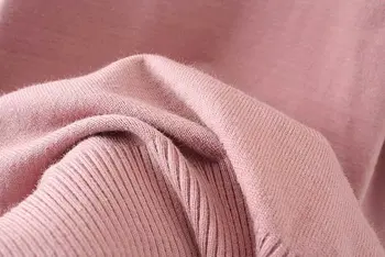 Plus size O-Kaklo moterų Megzti megztinis 2018 tamsiai raudonas ir tamsiai mėlyna ir rožinė argyle tuščiaviduriai iš rudens ponios megztinis vilnos moterų 4XL
