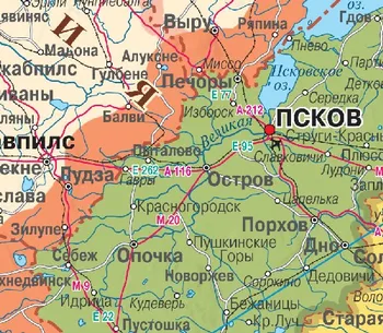 Politinio ir administracinio žemėlapio rusijos Federacijos, 1:3,7 m bėgiais