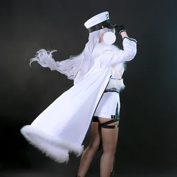 [Pre-sale] Anime Azur Lane Gangut Seksuali Suknelė SR Vienodą+Baltos Uodegos Moterų Cosplay Kostiumas Helovinas Nemokamas Pristatymas 2020 Naujas.
