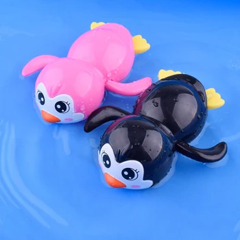 Prisukamas Pingvinas Gyvūnų Žaislas Kūdikio Maudymosi Žaislas Vaikams Berniukų, Mergaičių Vonios Žaislai Plūduriuoja Vaikų Ankstyvojo Mokymosi Reikmenys