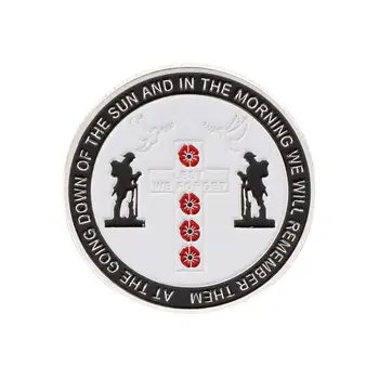 Progines monetas, antrojo Pasaulinio Karo 100-osioms Centennial Jubiliejų Suvenyrų Kolekcija Balandžiai Taikos Monetų Menų Dovanos Naujos Kokybės