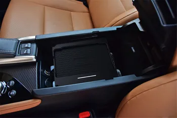 QI automobilių wireleess įkroviklio Lexus GS m. m. 2016 m. 201 Protingas Spindulių Greitai Belaidžio Įkrovimo Automobilinis Telefono Laikiklis iphone