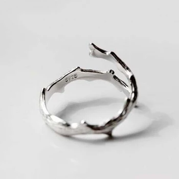 QIMING bižuterijos Medžių Šakas Žavesio Žiedas Moterų Mados Atidaryti Vestuvinis Žiedas Moterų Didmeninė Papuošalai