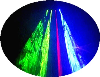 RASHA KARŠTO Pardavimui, 4 Vadovai 650mW RGB Full Lazerio Šviesos Lazerio Spindulio Šviesos Lazerio Lietaus Etape Šalies Atveju DJ Club Šviesos Kalėdos
