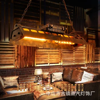 Retro loft nostalgiškas senovinės pramonės Geležies pakabukas šviesos restoranas gyvenimo kambario, miegamasis kavos parduotuvė kabinti apšvietimas