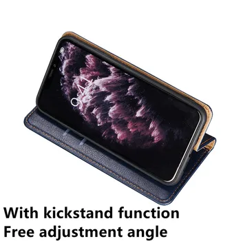 Retro PU odos magnetinio piniginės flip cover kortelės turėtojas atveju Sony Xperia L4/Sony Xperia L3/Sony Xperia L2 telefono maišas stovi