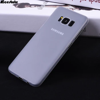 Ricestate Atveju, Samsung Galaxy S8 Plius s7 Krašto S9 Plus Ultra-plonas Matinis PP Telefono Prabanga Galinio Dangtelio Samsung S7 S8 S9 Plus