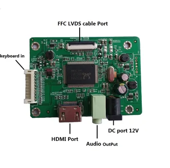 Rinkinys M133NWF4 R3/R0/RD/RA/R2/R6/R7, Skydo Ekrano Valdiklio plokštės Garso Kabelis 1920x1080 HDMI EDP mini LED Monitorius LCD Vairuotojas