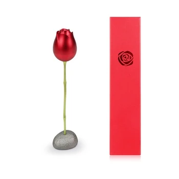 Romantiškas Rožės Žiedas Pasiūlymą Lauke Staigmena, Raudona Rožė, Gėlių Papuošalai Dovanų Dėžutė Vestuvių Auskarai, Karoliai Papuošalų Dėžutė Turėtojas