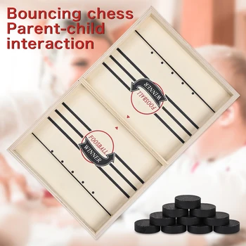 Rutuliukai Šoktelėti Šachmatų Šeimai Šalis Žaislas Mediniai Atrakcionai Vaikų Ir Tėvų Interaktyvus Mažas Žaidimas Žaislas Lentelė