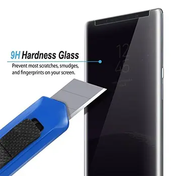 Samsung Galaxy S8 S8 plius Note8 Privatumo Grūdintas Stiklas Raštas Visišką Filmas 