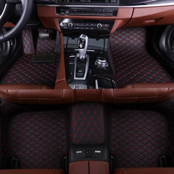 SAULĖTĄ FOX automobilio grindų kilimėliai Kia Sportage Optima K5 Sorento Carens 5D visiškai padengti atveju automobilio stiliaus aukštos kokybės kilimas, įdėklai