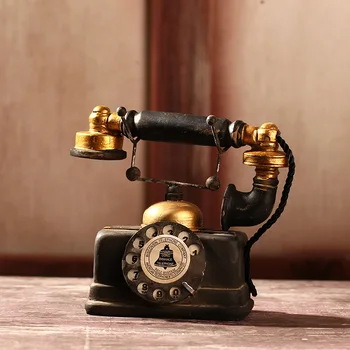 Senas ir Purvinas Amatų Telefonai Amatų OrnamentsHome Dekoras Apdailos Amatų Miniatiūros Kambarį Apdaila
