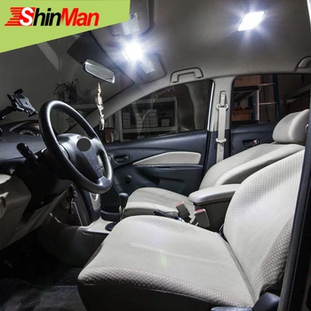 ShinMan13x LED AUTOMOBILIŲ Lengvųjų Automobilių LED Interjero Automobilio apšvietimo Nissan Murano, LED Interjero Šviesos rinkinys 2003-2007 led automobilio salono šviesos