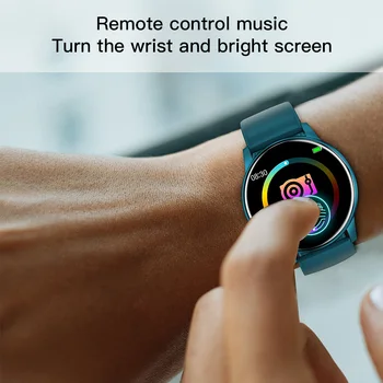 SHIRAJO Smart Žiūrėti Vyrams, Moterims, 1.3 colių Full Touch Fitness Tracker Širdies ritmo Monitoringo Sporto Laikrodžiai, skirta 