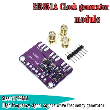 Si5351A DC 3V-5V CJMCU-5351 Si5351 I2C Clock Generatorius Breakout Valdybos Modulio Signalo Generatoriaus Laikrodis 8KHz-160MHz Už Arduino