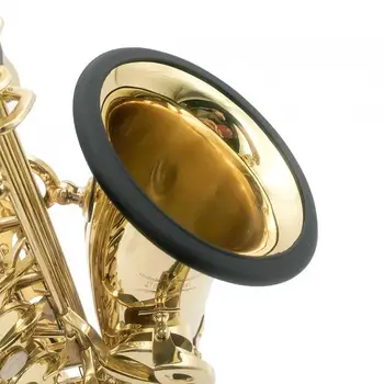 Silikagelis Sax Išjungti Žiedas Dampener Duslintuvas Sax Trimitas atsarginės Dalys Alto / Tenoras / Soprano Saksofonas