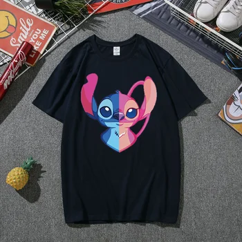 SIUVINĖJIMAS Medvilnės Naujas Vasaros T-shirt Hip-Hop Viršūnes Harajuku Pankų Drabužių Poveikį Rap Atsitiktinis Palaidų T-Shirt Negabaritinių Puloveriai