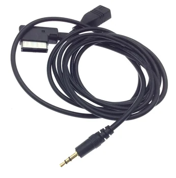 Su USB įkrovimo funkciją Audi AMI AUX kabelis A6L/A8/A5/Q5/Q7/A1/R8 multimedijos skaitmeninio garso sąsaja