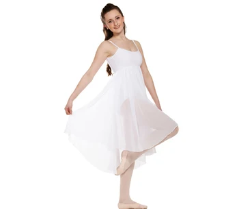 Suaugusiems vaikams diržas big atgal baleto šokių drabužius praktikos drabužius šifono siūlų suknelė vientisas šokių sijonas