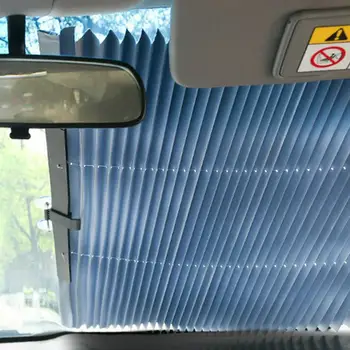 Sulankstomas Automobilių Sun Blind Skėtis skėtį nuo saulės UV Apsauga Vidaus reikalų Priekinio Lango Saulė Pavėsyje Padengti Automobilio priekinio, galinio Stiklo Užuolaida Priedai