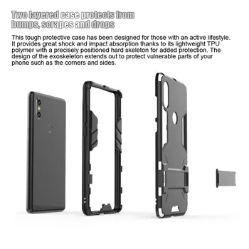 Sunkiųjų Šarvų Atveju Galinio Dangtelio Xiaomi Redmi 3/4/4 Pro/4Prime 2 1 Kieto PC & Minkštos TPU Case for Redmi 4A/5A