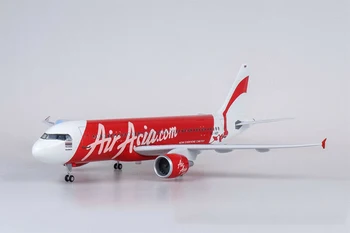 Surinkimo Lėktuvo Orlaivių 1/80 Oro Asia.com A32 0neo Lėktuvo Modelio LED Balso Lempos Keleivių Plokštumos 47CM vaikams, žaislai Diecast