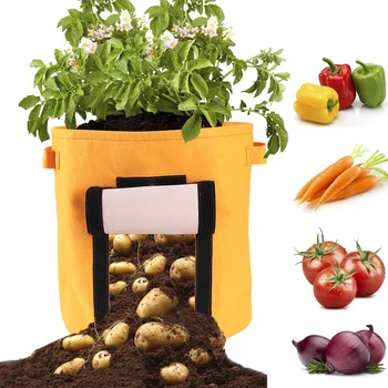 Sustorėti Bulvių Augti Maišus Daržovių Augalų Sėklų Konteinerių Puodą, Sodinimo Įrankiai, Sodo, Sodo, Žemės Ūkio Reikmenys Priedai